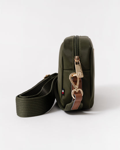 Side of Tommy Hilfiger Popette Womens Camera Bag - Green