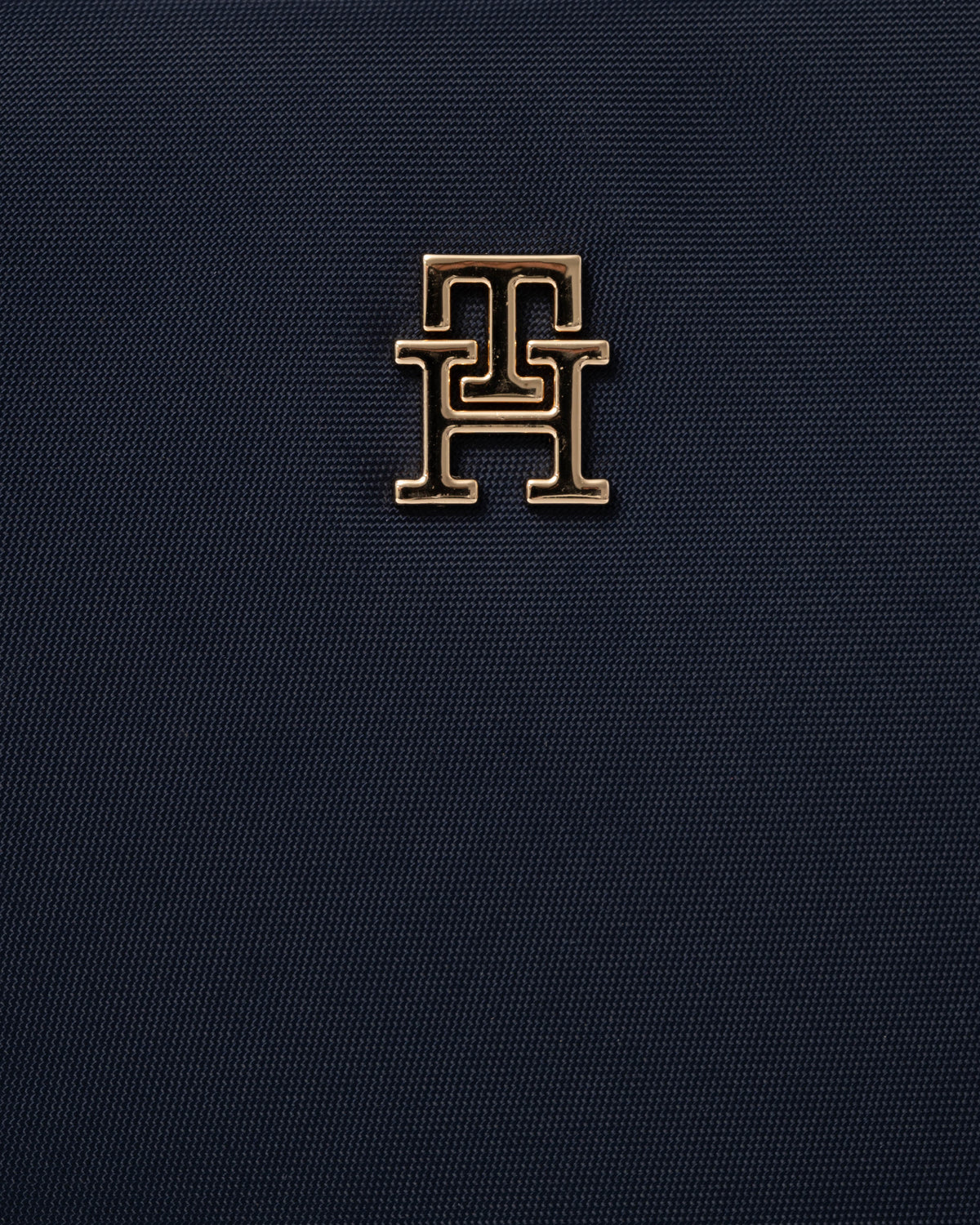 Logo on the Tommy Hilfiger Popette Womens Camera Bag - Space Blue