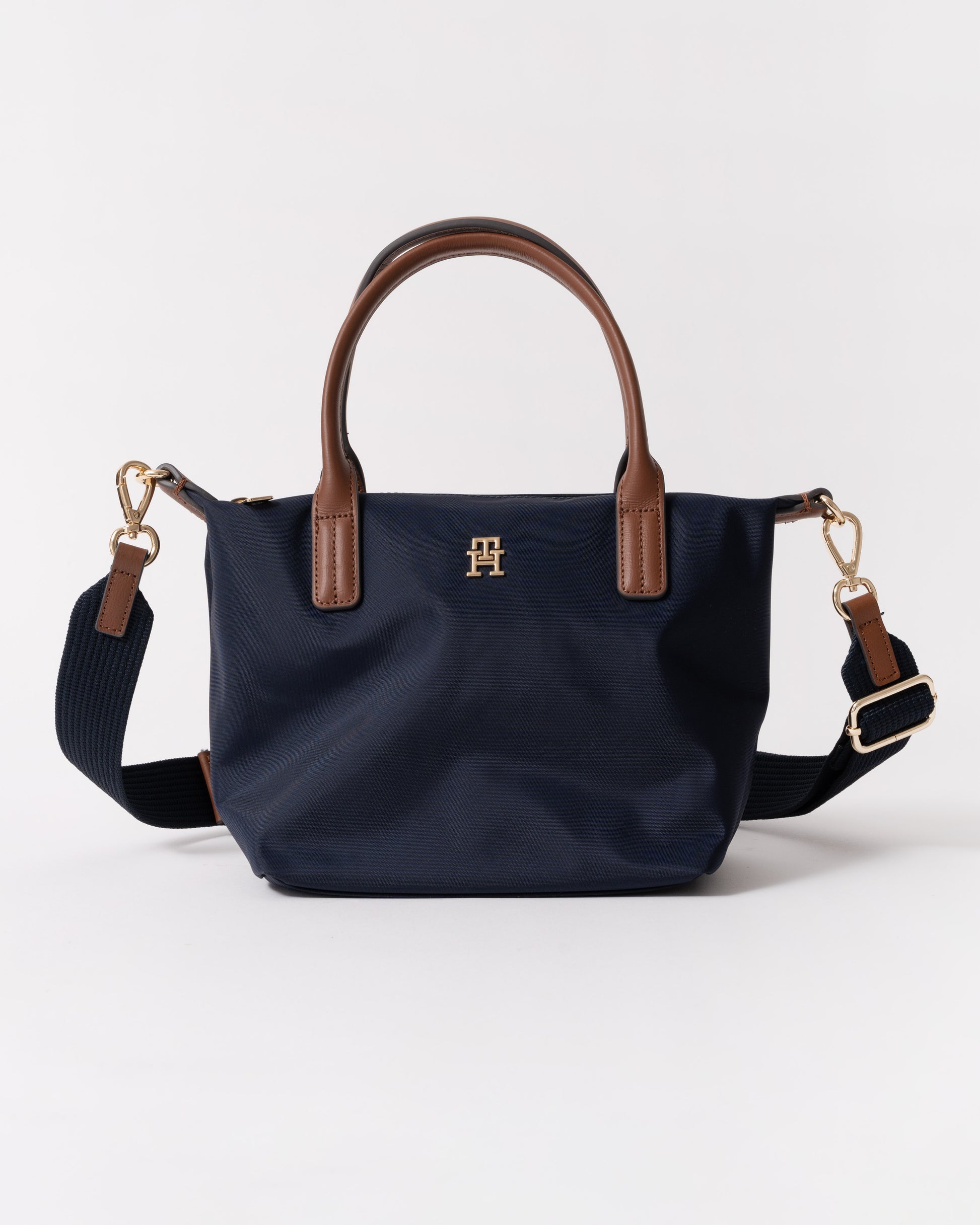 Front of Tommy Hilfiger Popette Womens Mini Tote Bag - Desert Sky