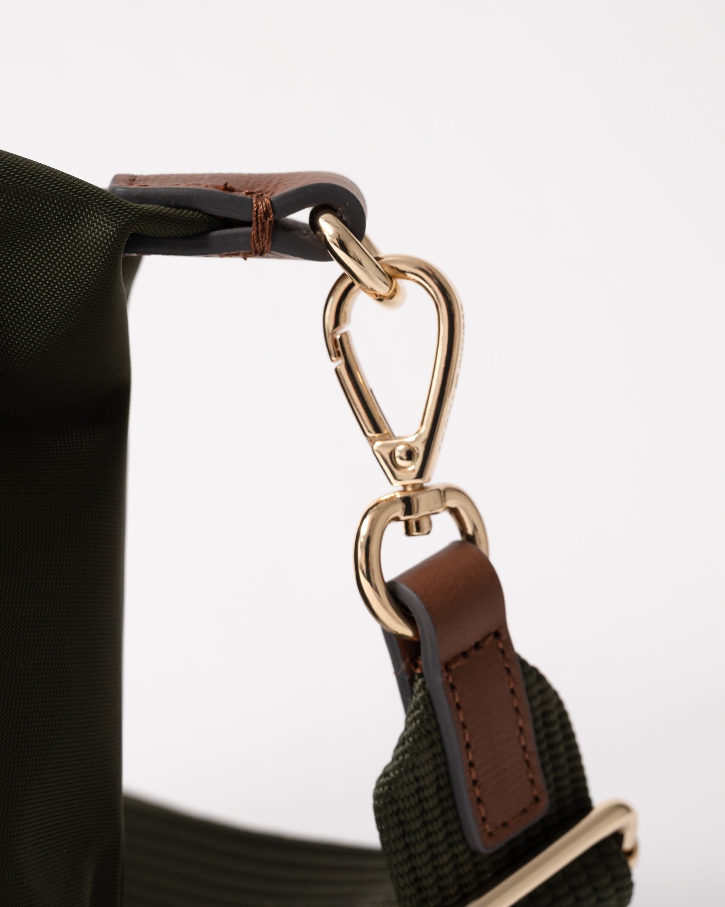 Clip detail of Tommy Hilfiger Popette Womens Mini Tote Bag - Green