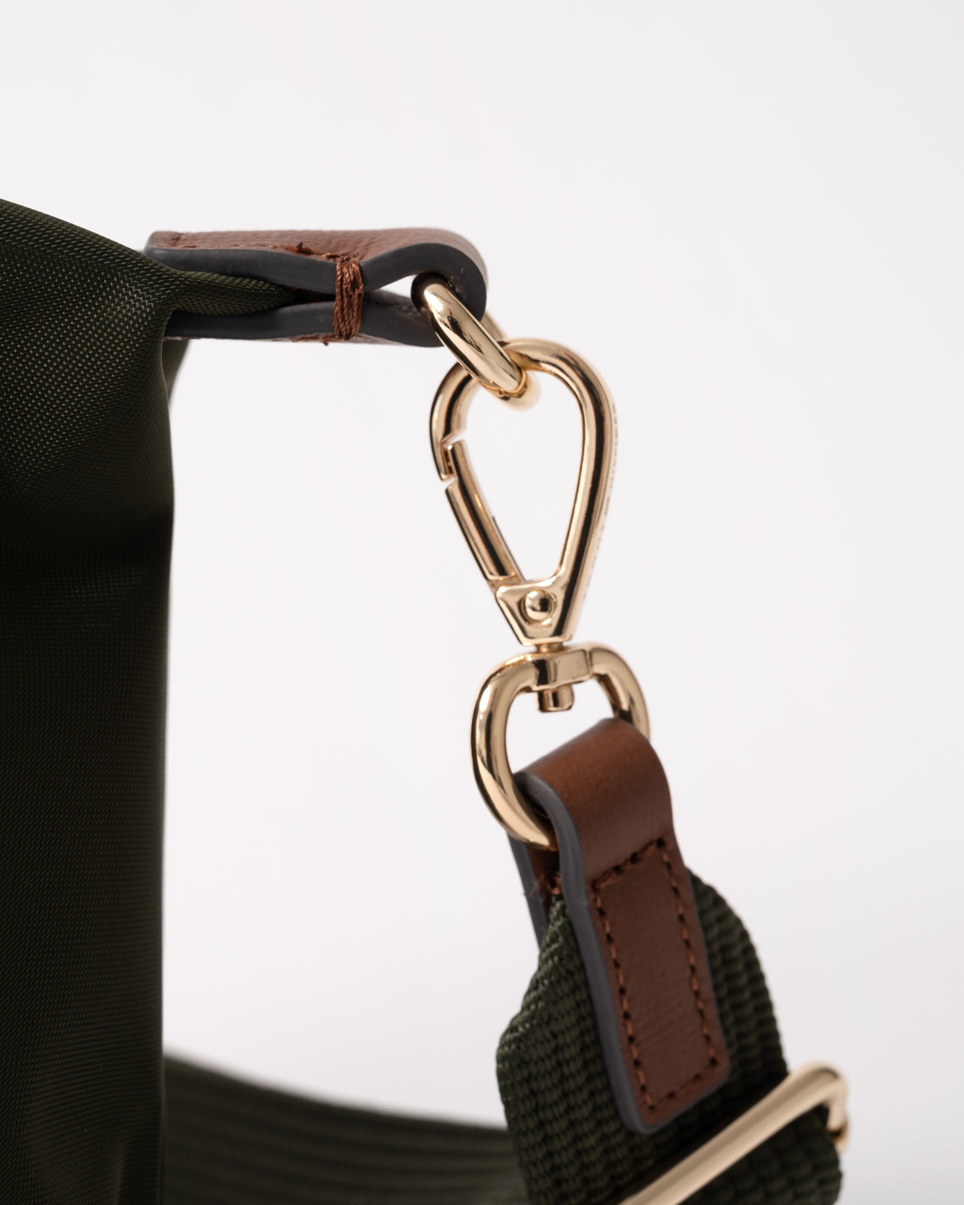 Clip detail of Tommy Hilfiger Popette Womens Mini Tote Bag - Green
