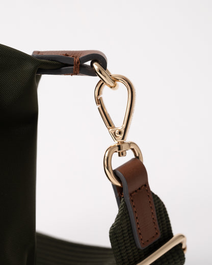 Clip detail of Tommy Hilfiger Popette Womens Mini Tote Bag - Green
