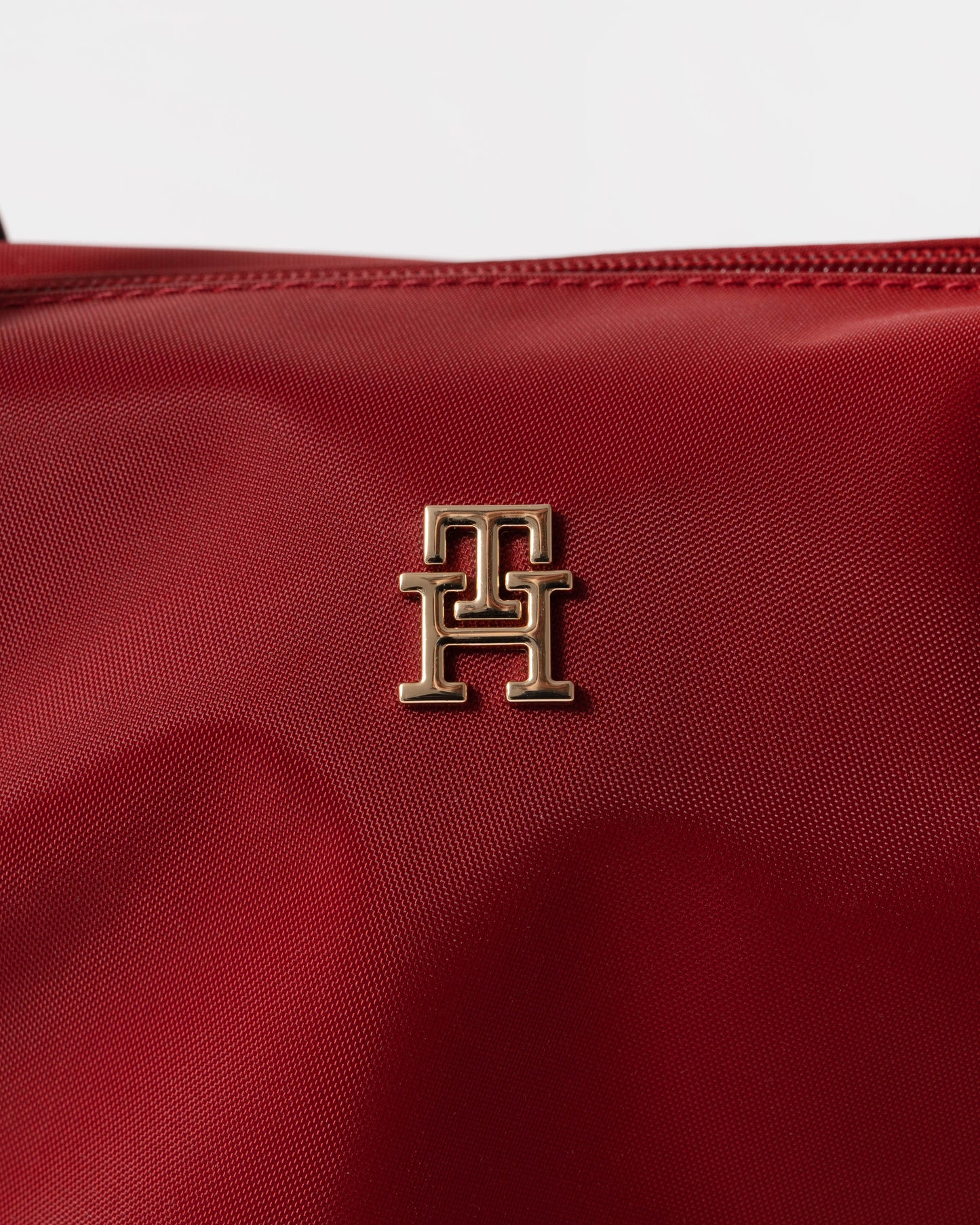 Logo of Tommy Hilfiger Popette Womens Mini Tote Bag - Red