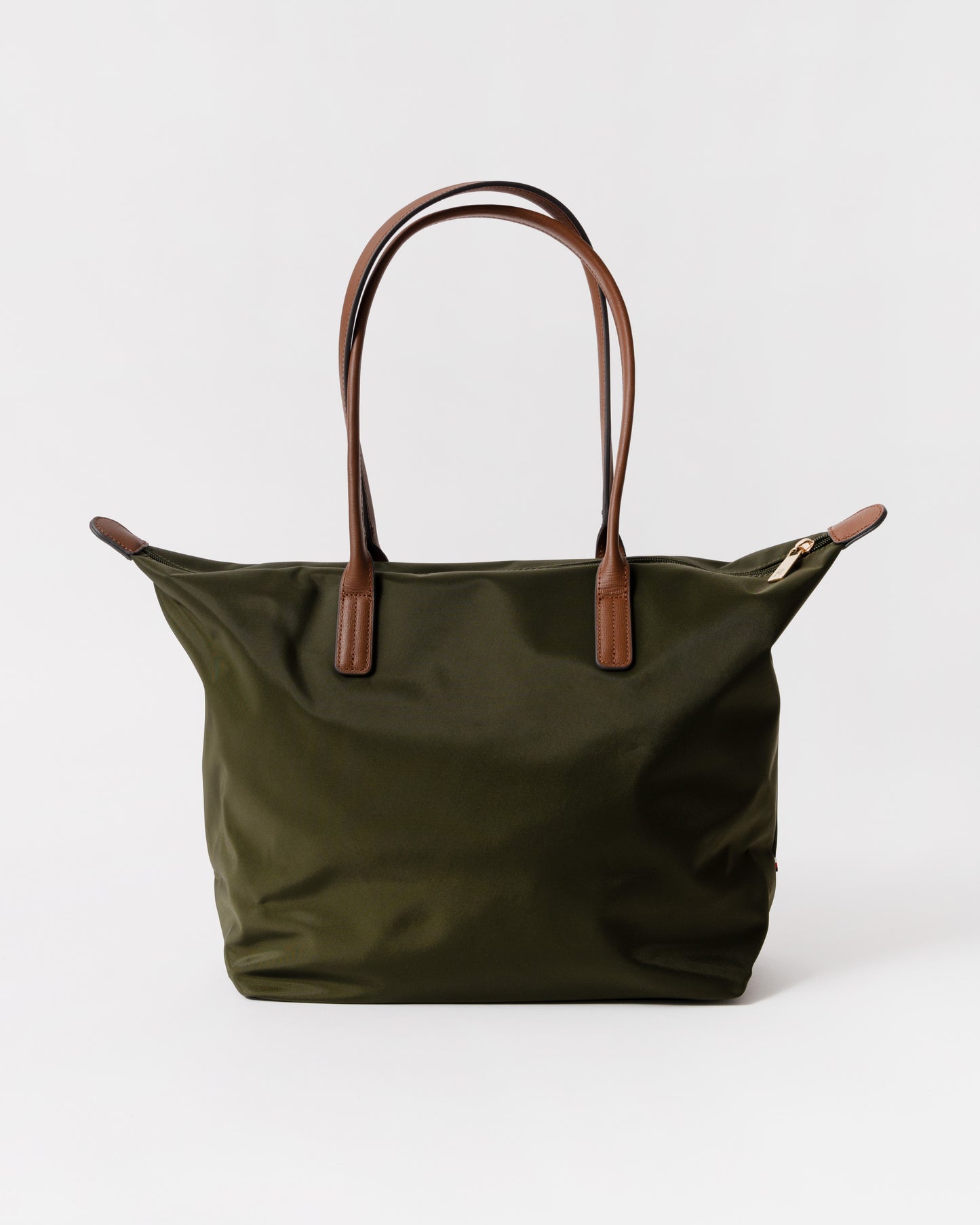 Back of Tommy Hilfiger Popette Womens Tote Bag - Green