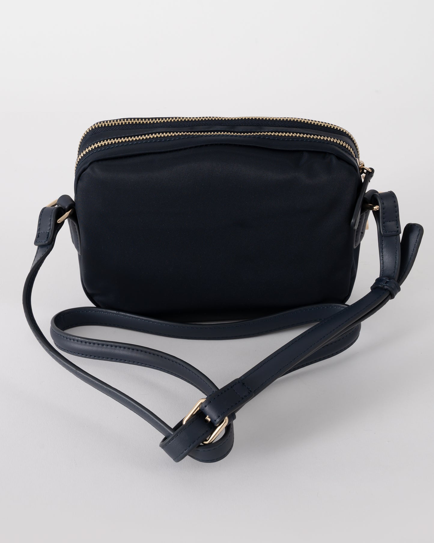 Tommy Hilfiger Poppy TH Womens Crossover Bag - Space Blue | CHO | Designer Womens Shoulder Bags
