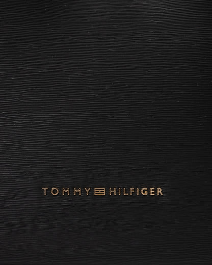 Logo on the Tommy Hilfiger TH Modern Womens Mini Tote - Black