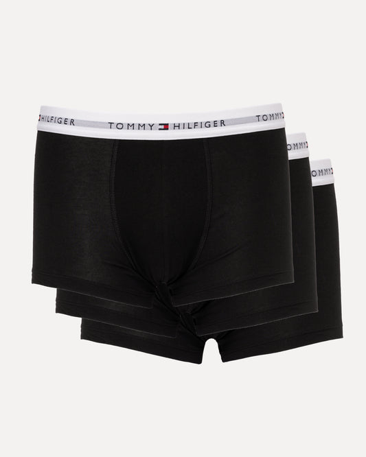 Tommy Hilfiger 3 Pack Mens Colour Waistband Trunks