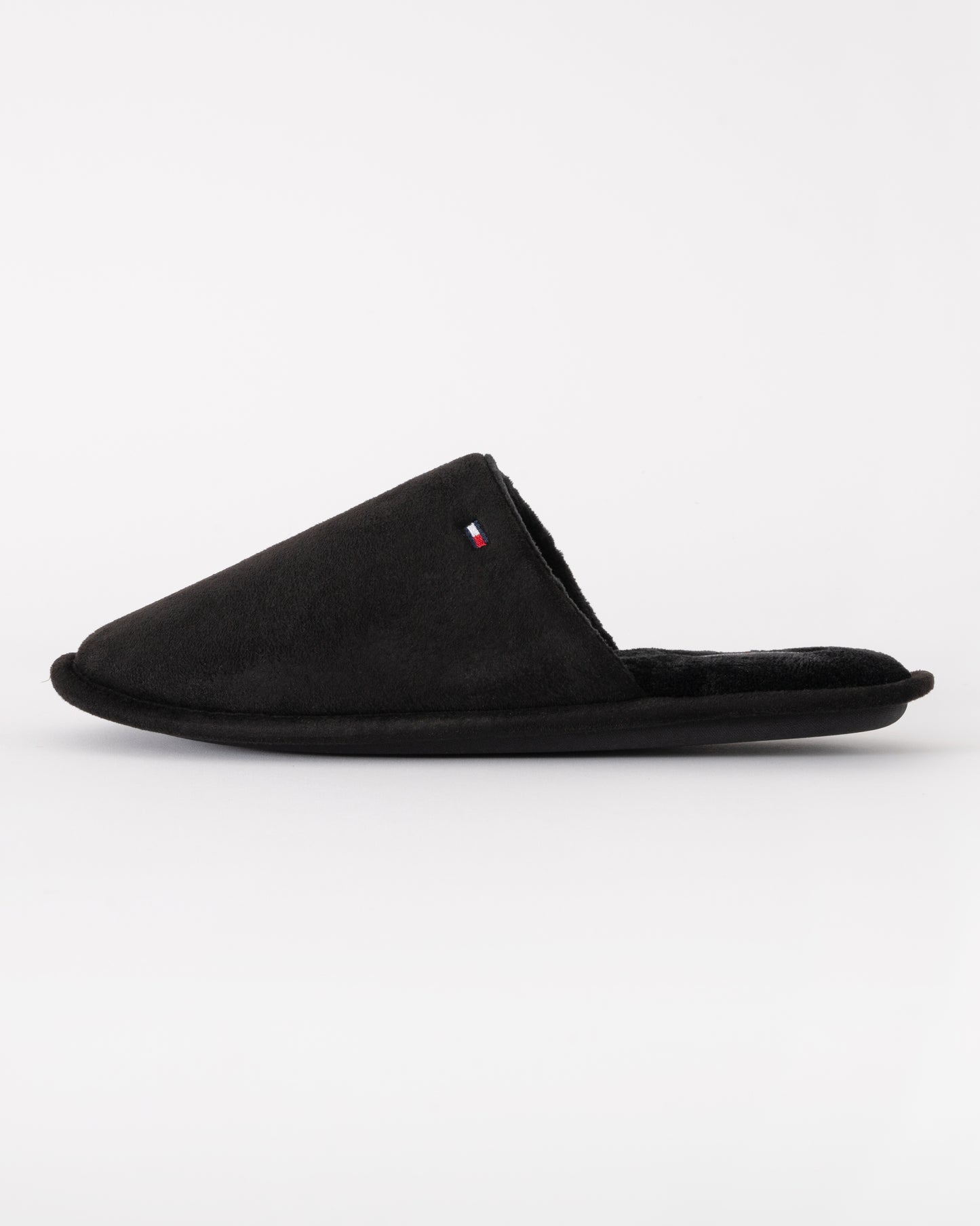 Tommy Hilfiger Core Hilfiger Flag Mens House Slippers - Black