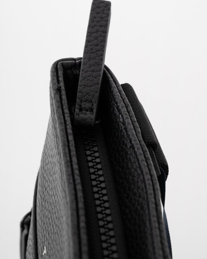 Tommy Hilfiger Essential PU Mens Crossover Bag - Black | CHO | Designer Mens Shoulder Bags
