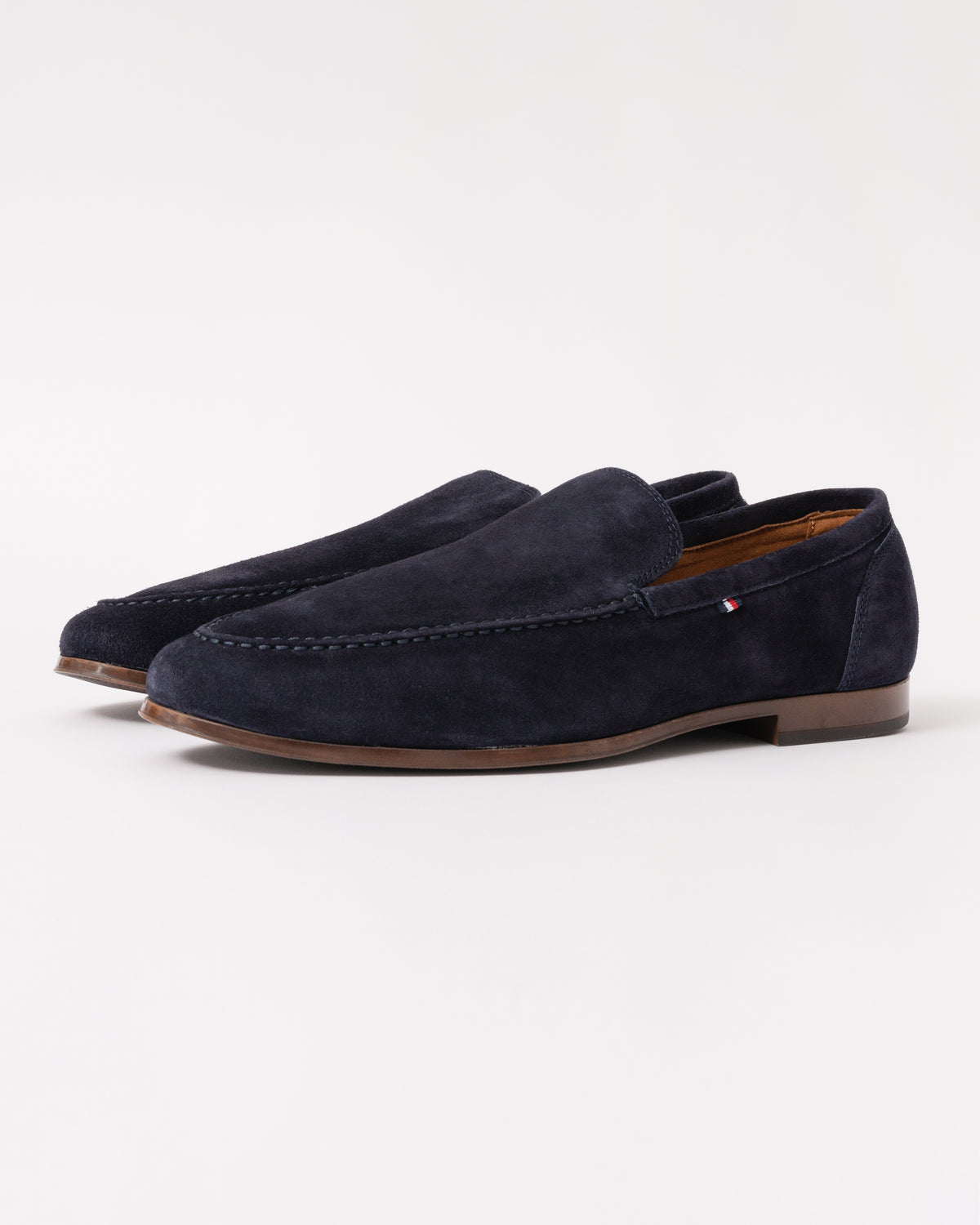 Tommy Hilfiger Navy Suede Loafer Tommy Hilfiger - Boys Soft Navy Suede Loafers  main image 2