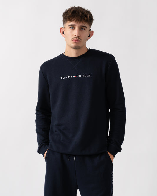 Tommy Hilfiger Long Sleeve Mens Track Top - Desert Sky