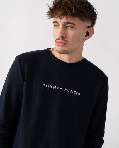 Tommy Hilfiger Long Sleeve Mens Track Top - Desert Sky