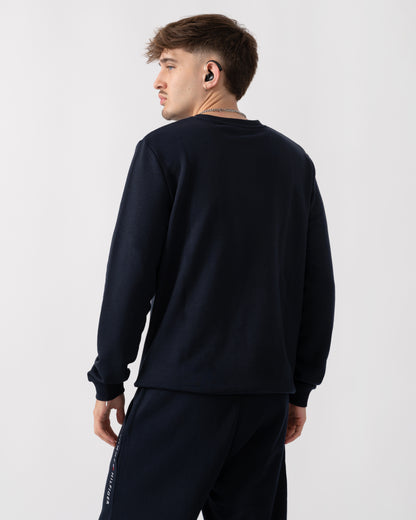 Tommy Hilfiger Long Sleeve Mens Track Top - Desert Sky