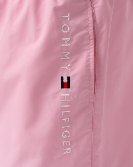 Tommy Hilfiger Medium Drawstring Mens Swim Shorts - Classic Pink