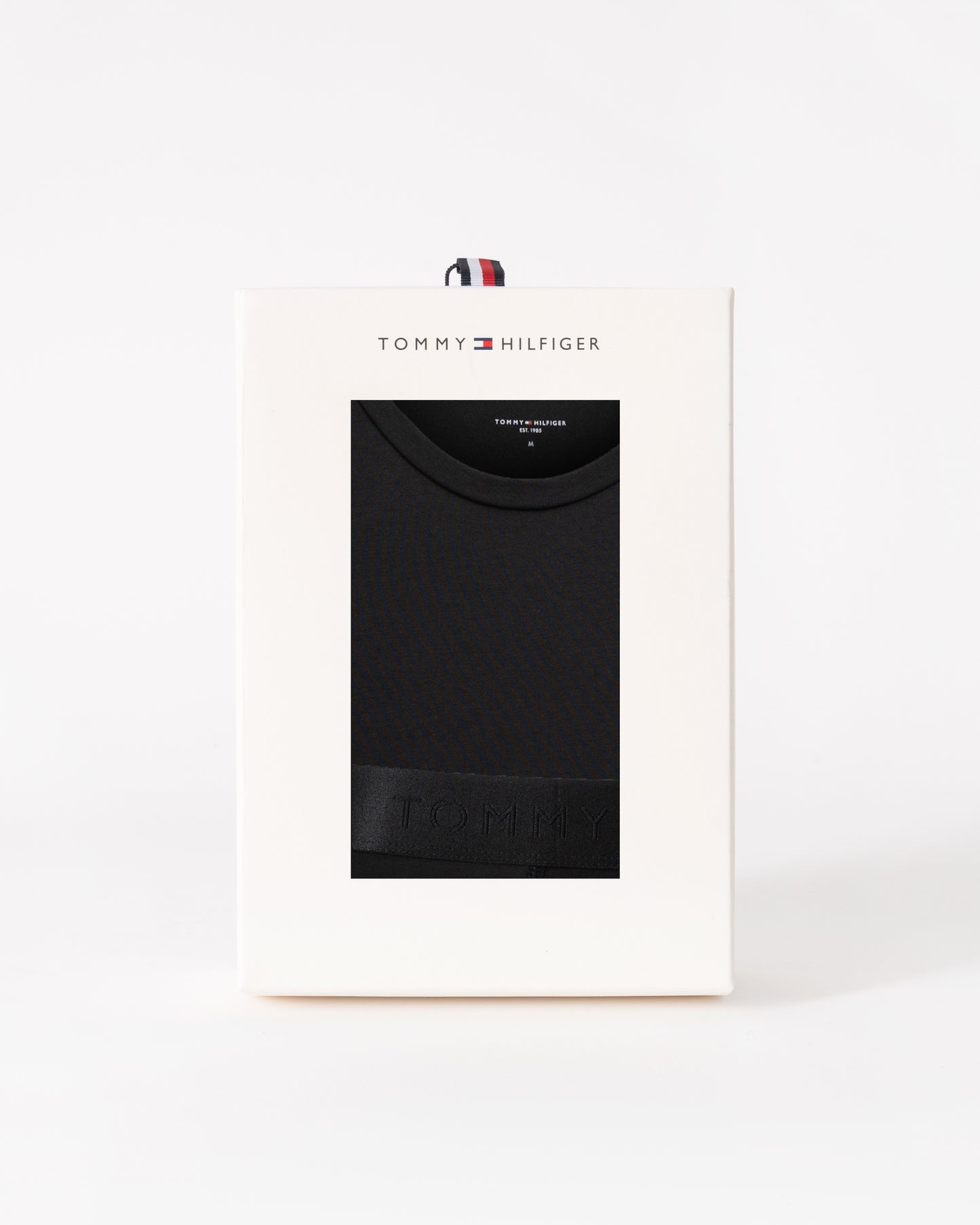 Tommy Hilfiger Mens T-Shirt &amp; Boxer Brief Gift Set - Black/Black