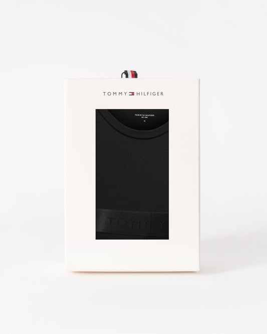 Tommy Hilfiger Mens T-Shirt &amp; Boxer Brief Gift Set - Black/Black