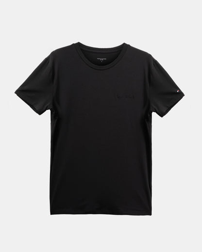 Tommy Hilfiger Mens T-Shirt & Boxer Brief Gift Set - Black/Black