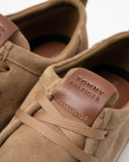 Tommy Hilfiger Modern Light Suede Moc Toe Mens Shoe - Rooted Brown
