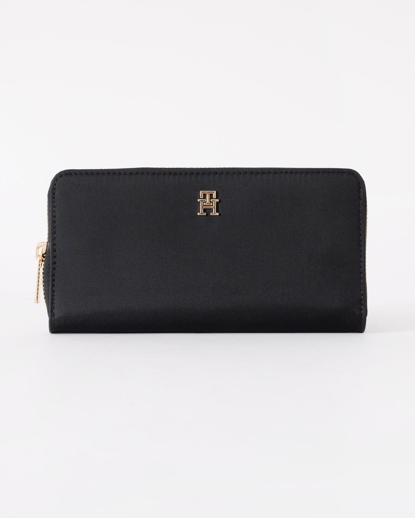 Tommy Hilfiger Popette Large Nylon Womens Zip Bag - Black | CHO | Designer Womens Shoulder Bags