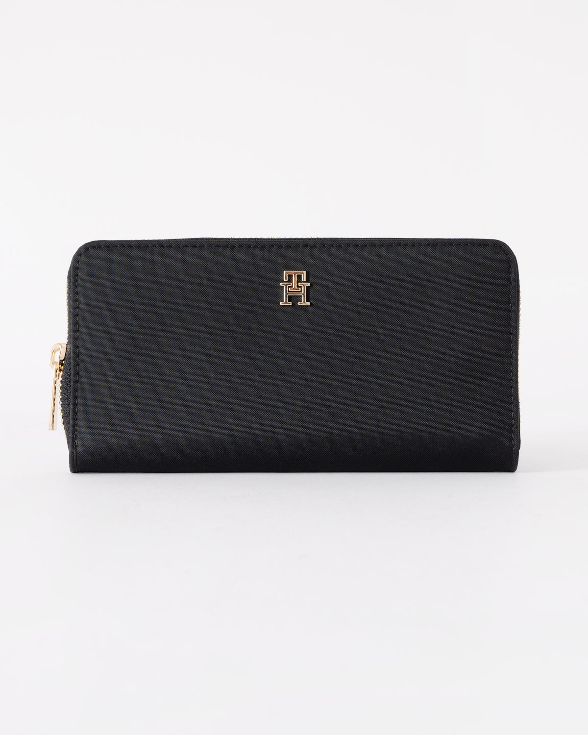 Tommy Hilfiger Popette Large Nylon Womens Zip Bag - Black | CHO | Designer Womens Shoulder Bags