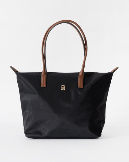 Tommy Hilfiger Popette Womens Tote Bag - Black | CHO | Designer Womens Tote Bags