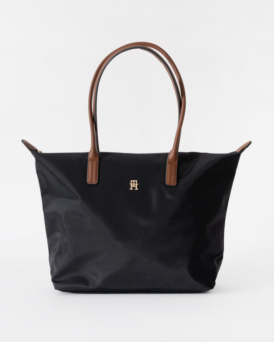 Tommy Hilfiger Popette Womens Tote Bag - Black | CHO | Designer Womens Tote Bags