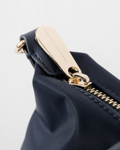 Tommy Hilfiger Poppy TH Womens Small Tote Bag - Space Blue | CHO | Designer Womens Tote Bags