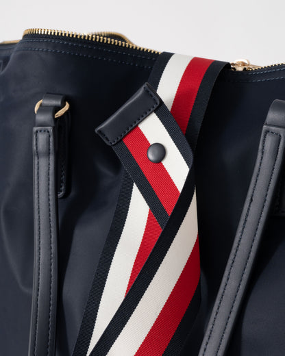 Tommy Hilfiger Poppy TH Womens Tote Bag - Space Blue | CHO | Designer Womens Tote Bags