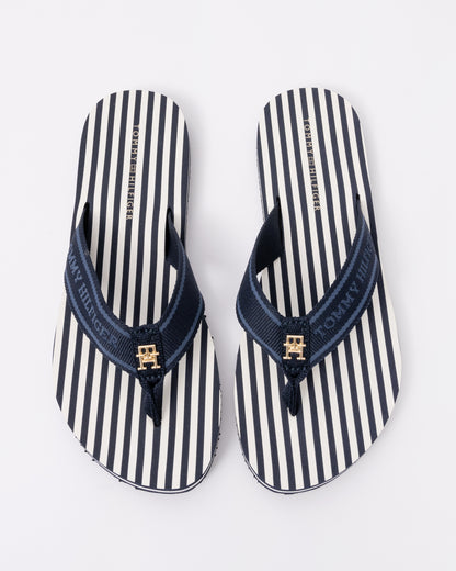 Tommy Hilfiger Striped Beach Womens Sandal