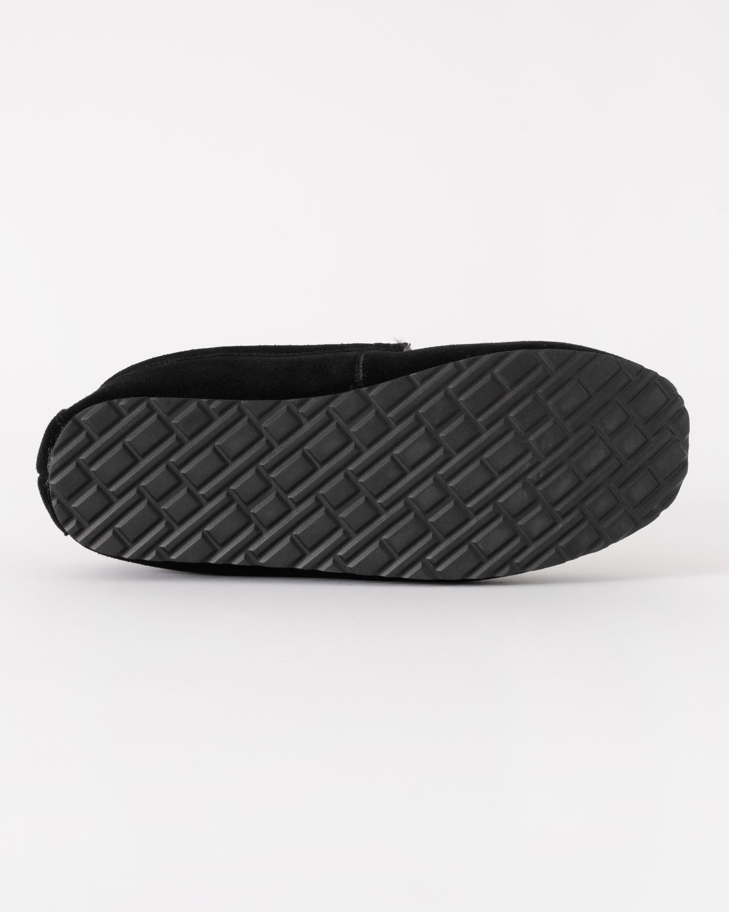 Tommy Hilfiger Suede Shirling Hilfiger Mens House Slippers - Black