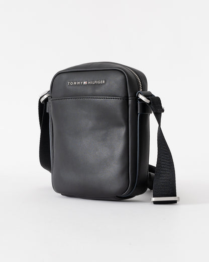 Tommy Hilfiger TH City Mens Mini Reporter Beg - Black