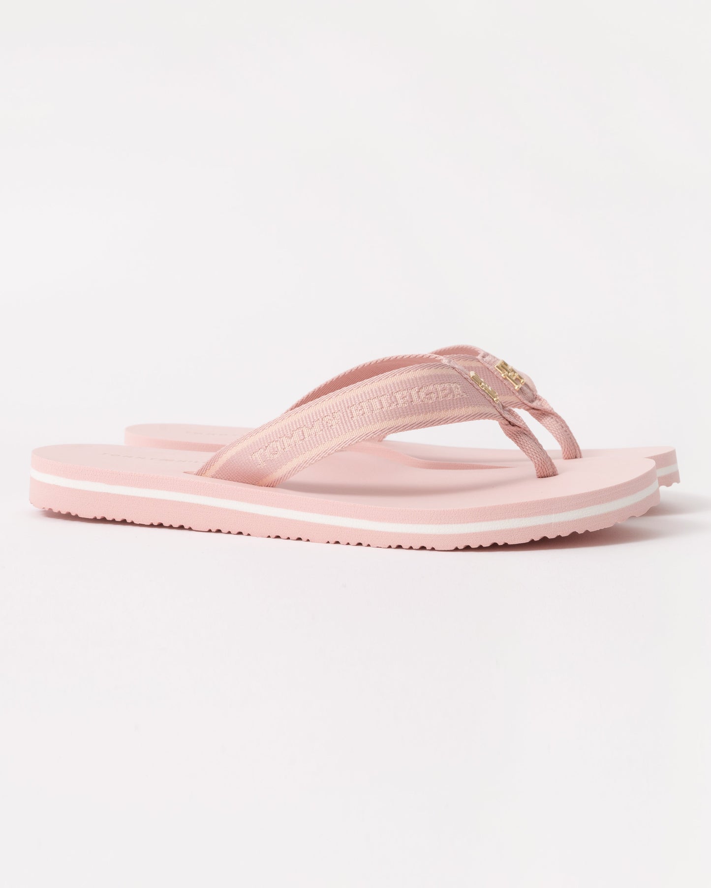 Tommy Hilfiger Webbing Beach Womans Sandal - Foggy Pink