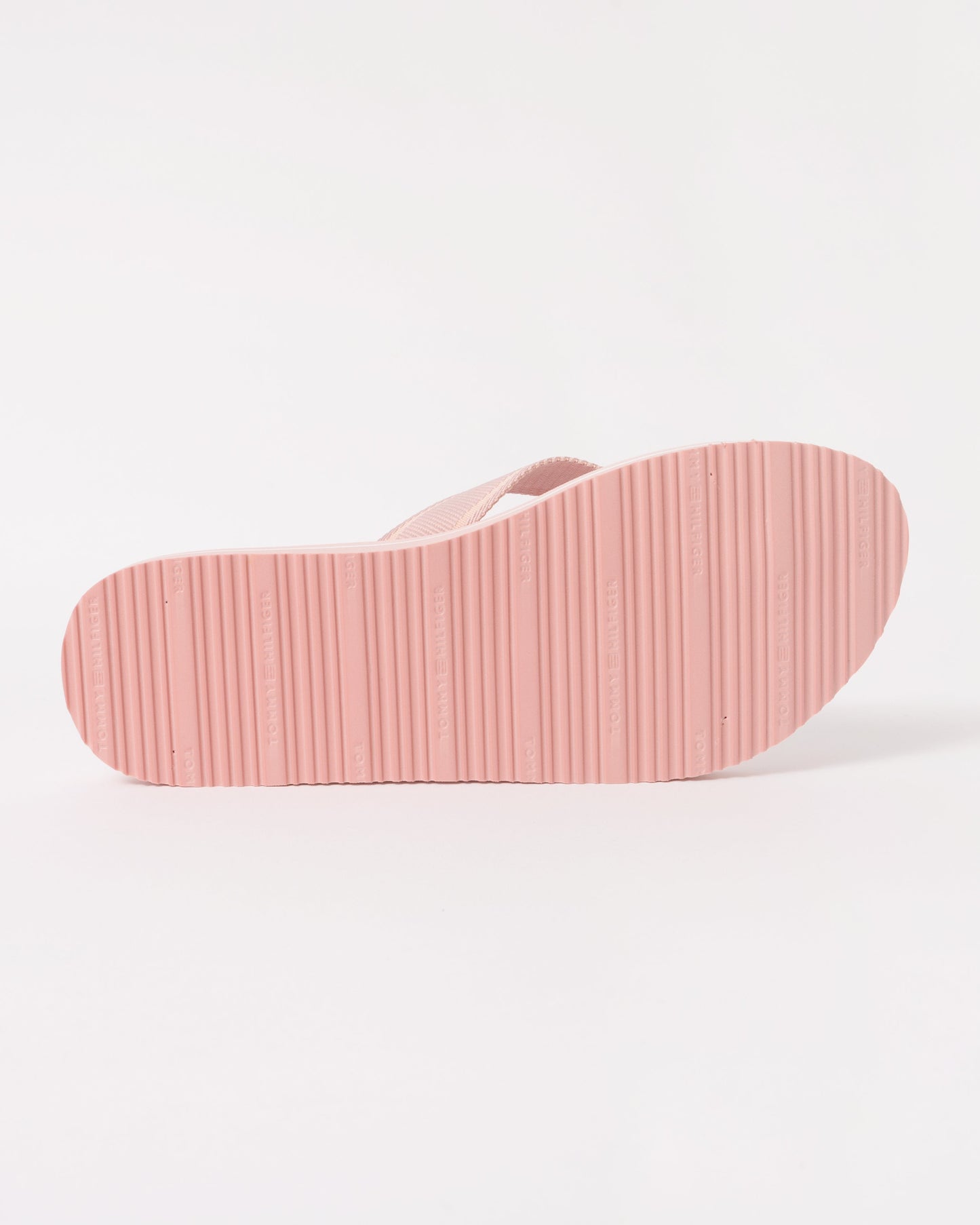 Tommy Hilfiger Webbing Beach Womans Sandal - Foggy Pink