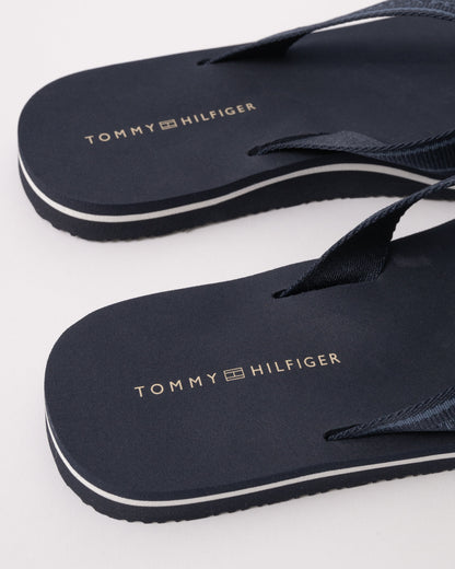Tommy Hilfiger Webbing Beach Womans Sandal - Space Blue