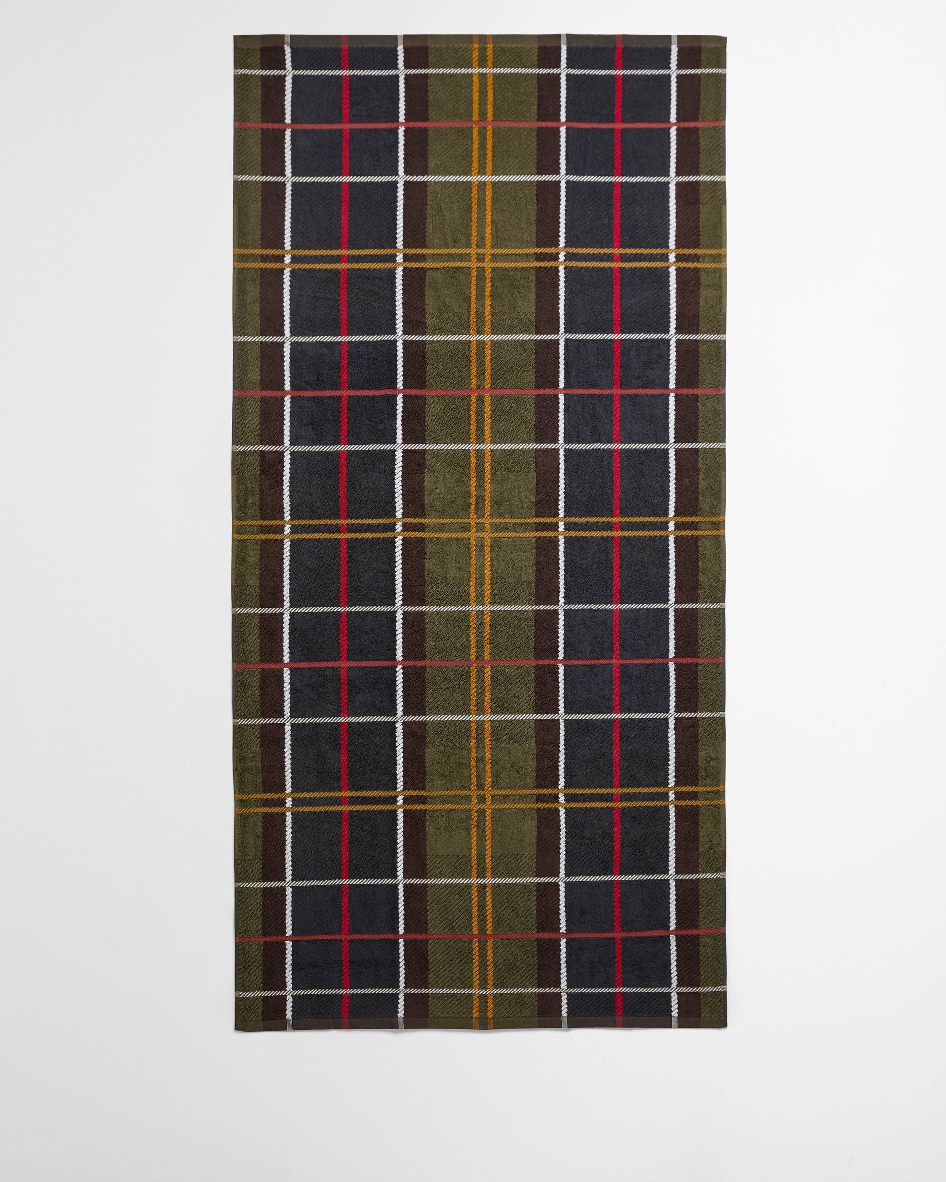 Barbour Tartan Beach Towel - Classic Tartan | CHO | Designer Beach Towels