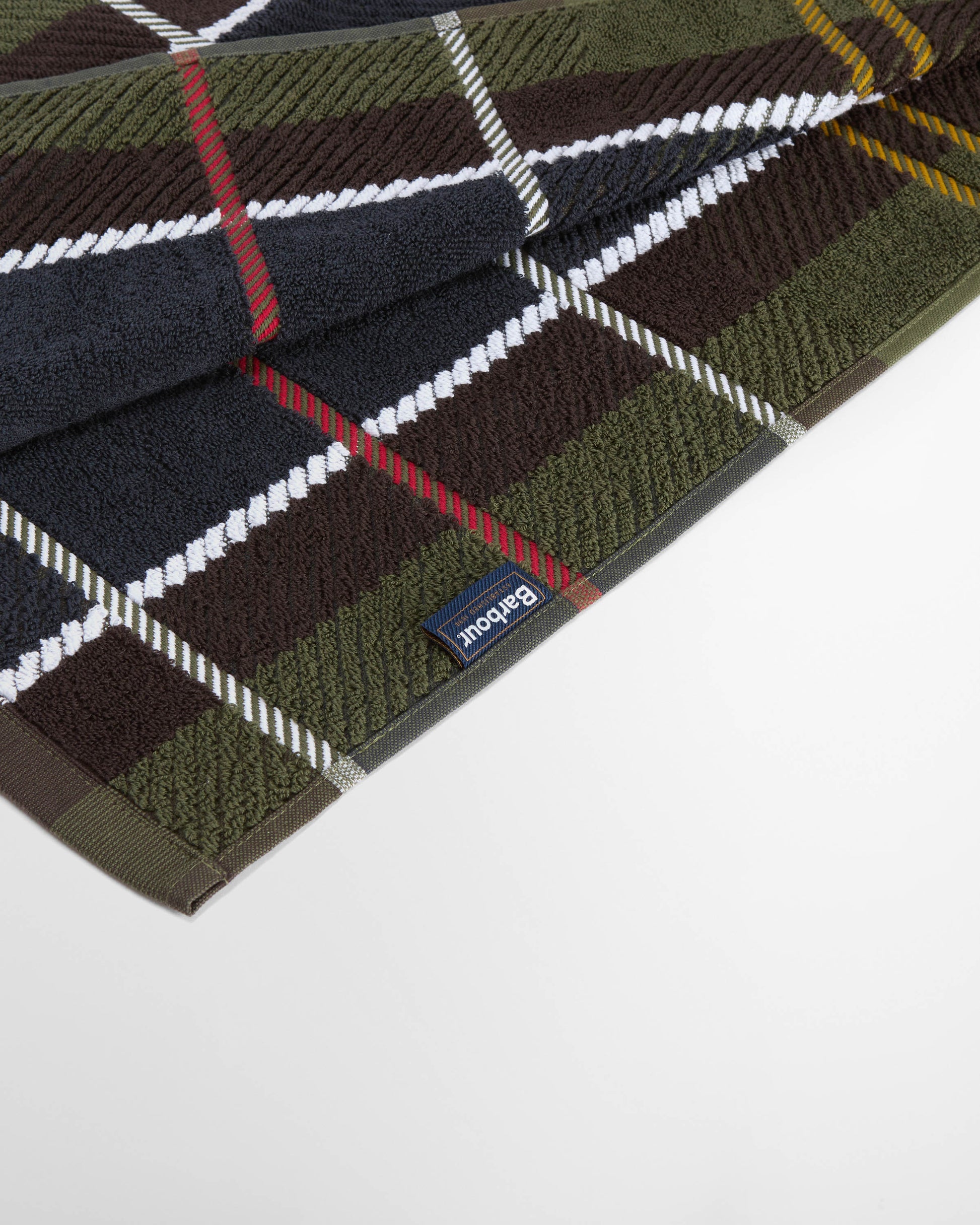Barbour Tartan Beach Towel - Classic Tartan | CHO | Designer Beach Towels