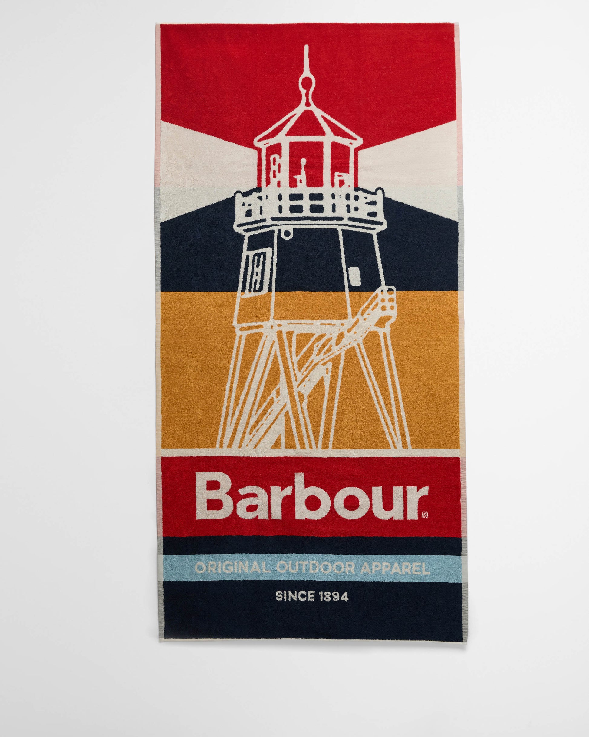 Barbour Archive Beach Towel - Barbour Beacon | CHO | Designer Beach Towels