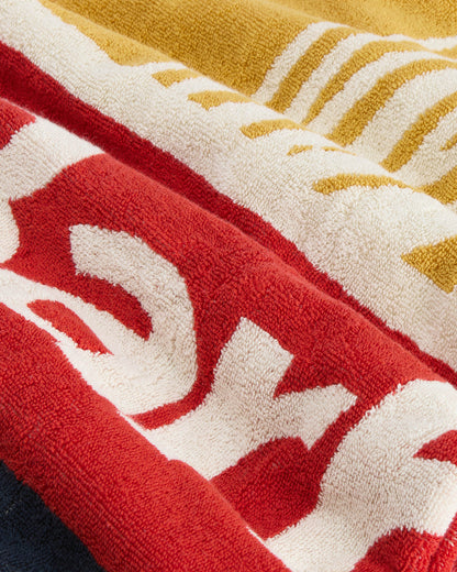 Barbour Archive Beach Towel - Barbour Beacon | CHO | Designer Beach Towels