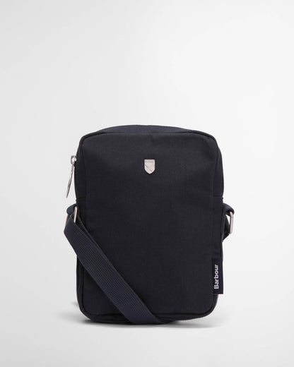 Barbour Cascade Unisex Flight Bag - Navy | CHO | Designer Unisex Bags