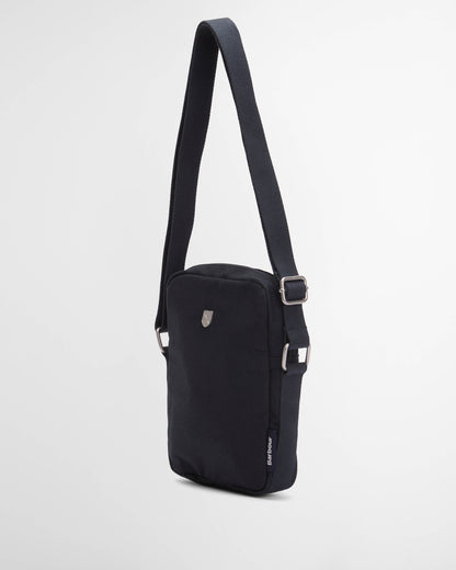 Barbour Cascade Unisex Flight Bag - Navy | CHO | Designer Unisex Bags