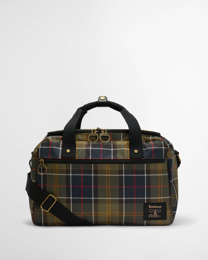 Barbour Torridon Unisex Tartan Flight Bag - Classic Tartan | CHO | Designer Unisex Bags