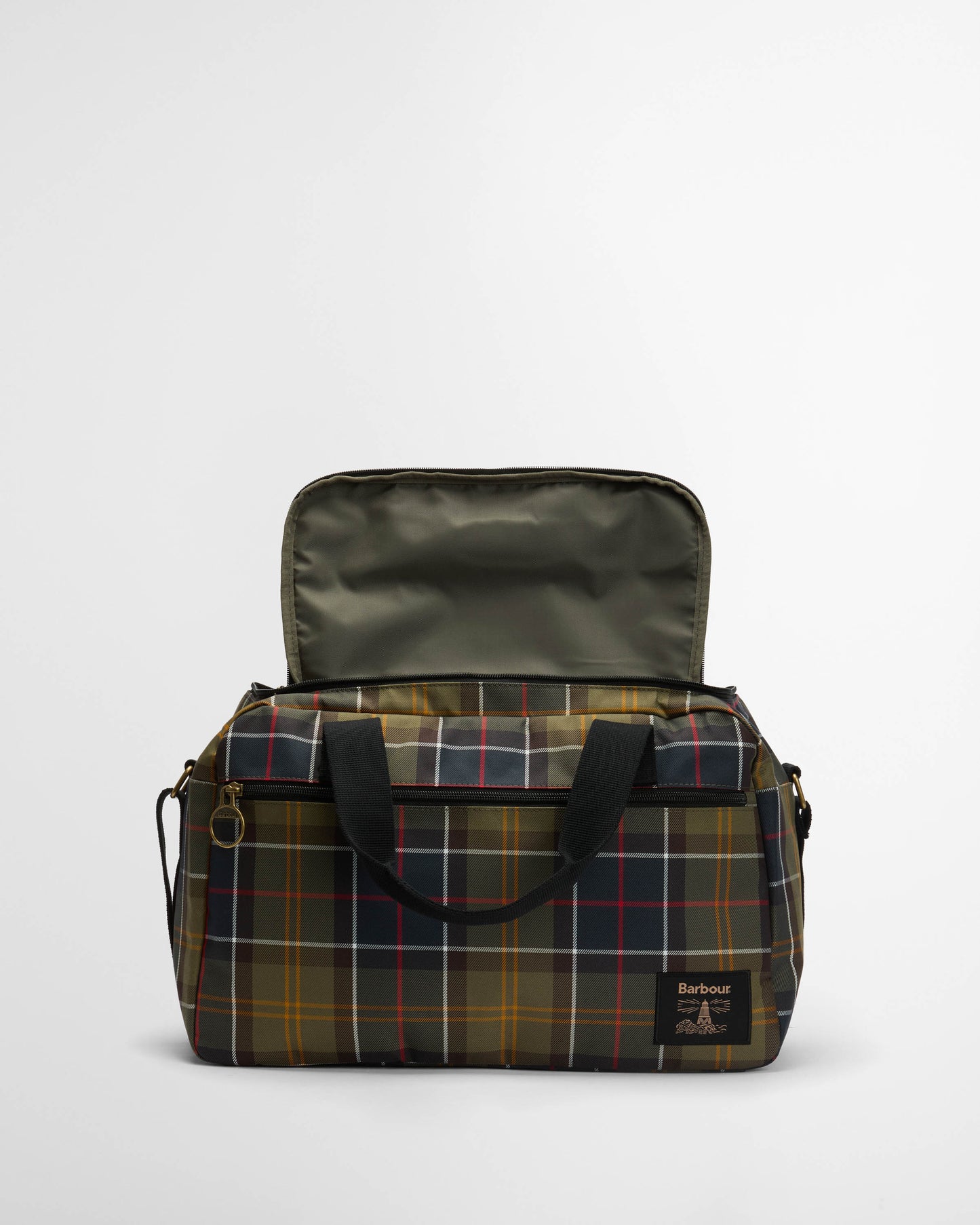 Barbour Torridon Unisex Tartan Flight Bag - Classic Tartan | CHO | Designer Unisex Bags