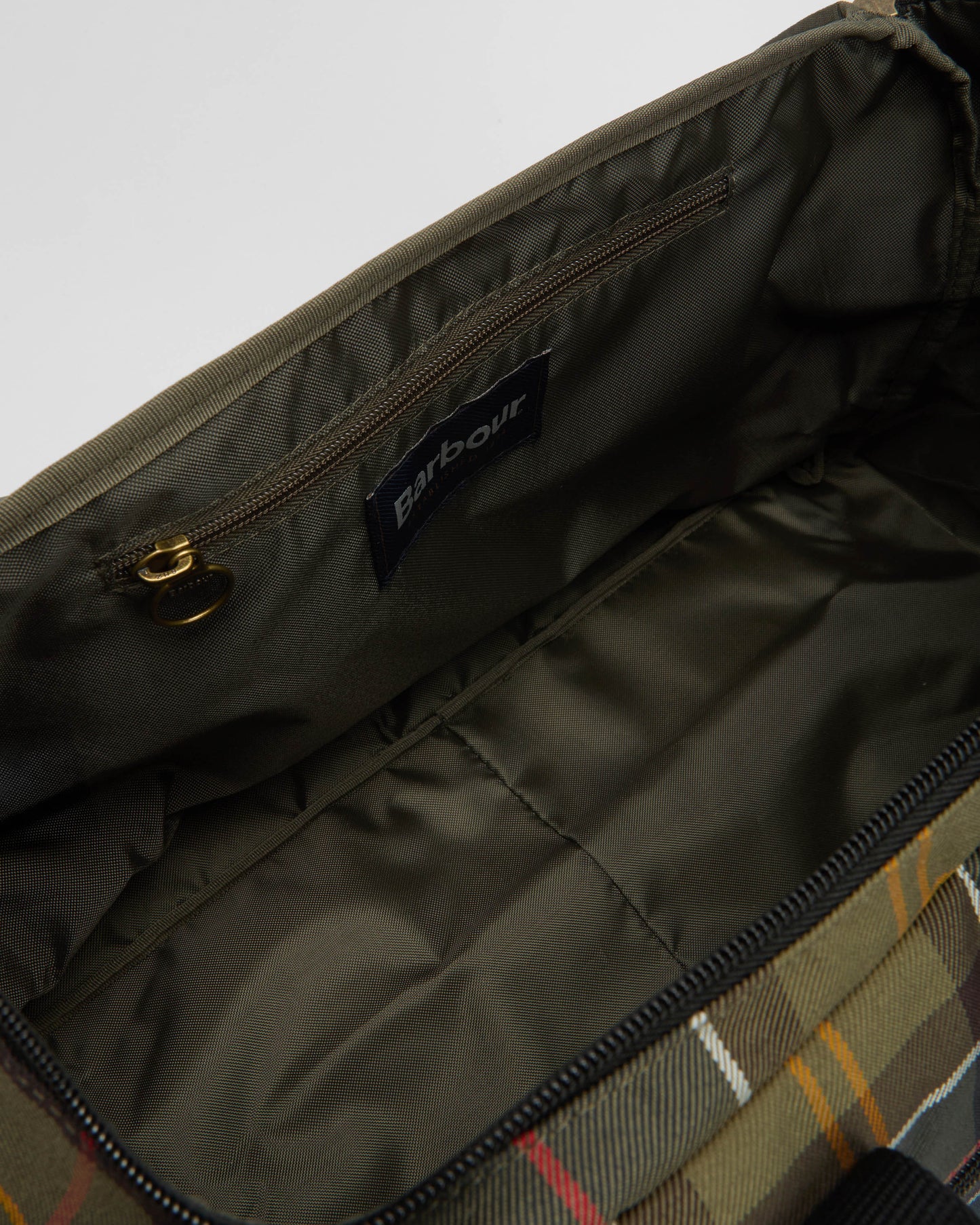 Barbour Torridon Unisex Tartan Flight Bag - Classic Tartan | CHO | Designer Unisex Bags