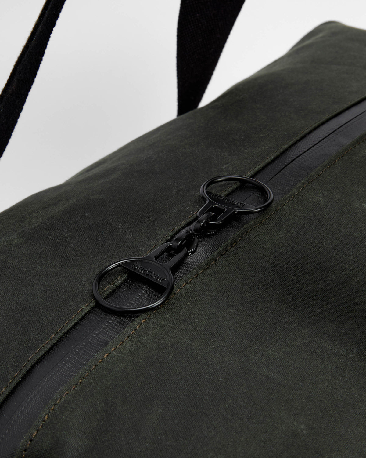 Barbour Field Unisex Wax Holdall - Sage/Classic | CHO | Designer Unisex Duffel Bags