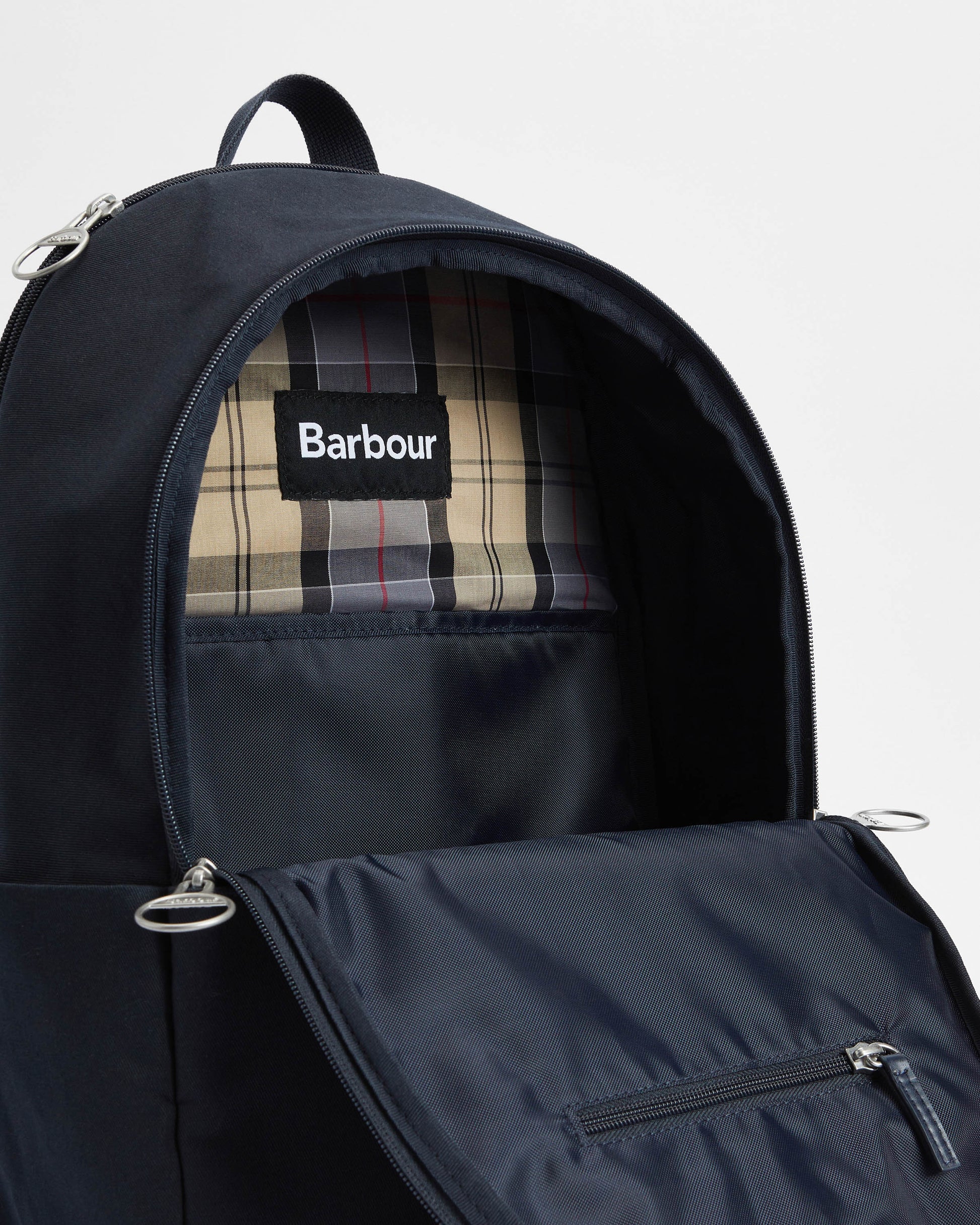 Barbour Cascade Mens City Bag - Navy | CHO | Designer Mens Bags