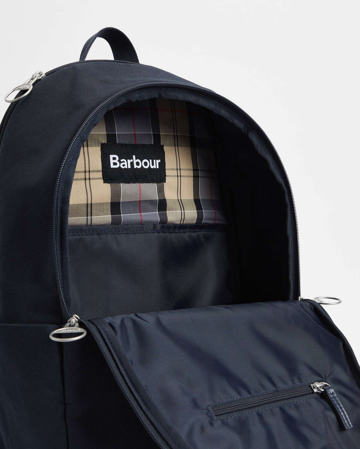 Barbour Cascade Mens City Bag - Navy | CHO | Designer Mens Bags