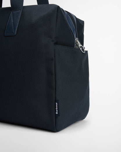 Barbour Cascade Mens Holdall - Navy | CHO | Designer Mens Bags