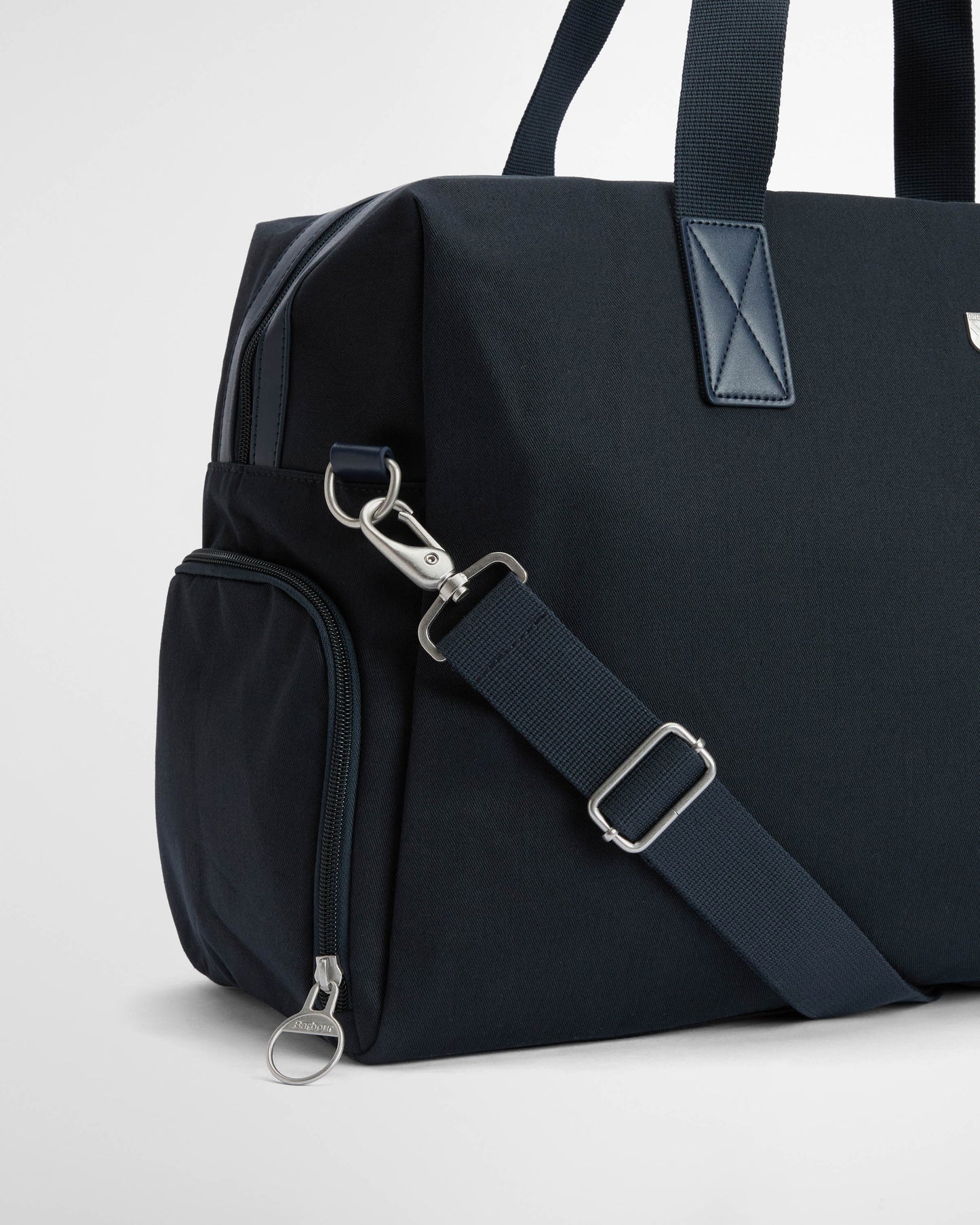 Barbour Cascade Mens Holdall - Navy | CHO | Designer Mens Bags