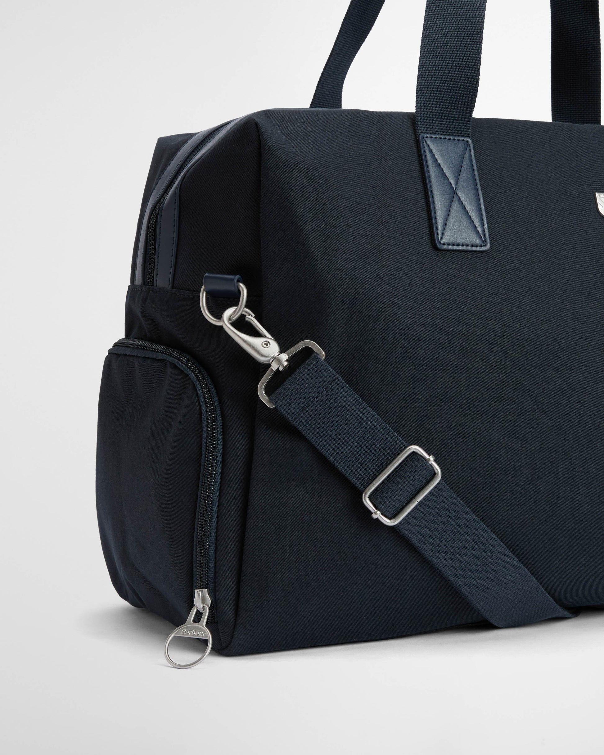 Barbour Cascade Mens Holdall - Navy | CHO | Designer Mens Bags
