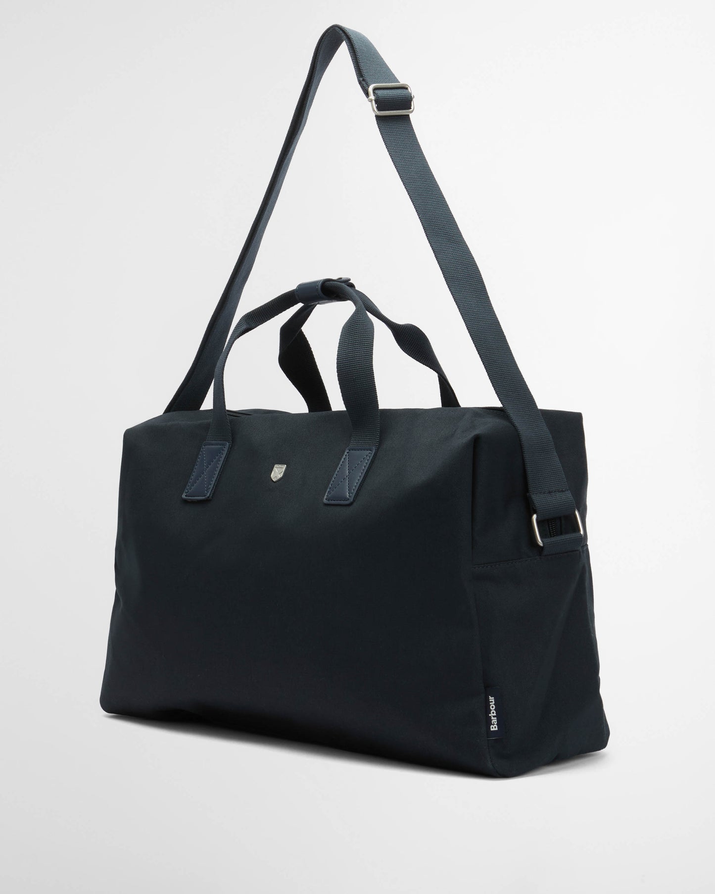 Barbour Cascade Mens Flight Bag - Navy | CHO | Designer Mens Bags